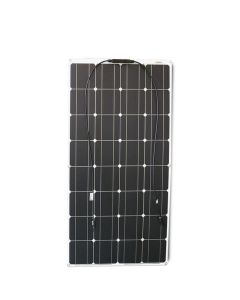 100W solpanel, højeffektive monokrystallinske solceller, markedsledende kraft, bøjelig