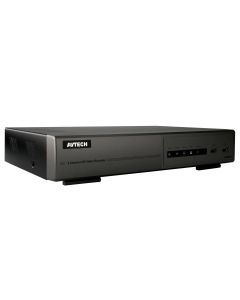 4-kanalig NVR för IP-kameror med ONVIF-stöd, Push-larm, POE, FullHD