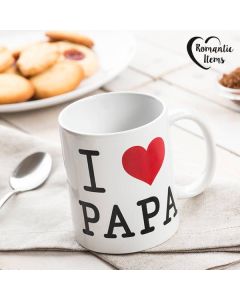 Krus I Love Papa Romantic Items