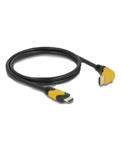 Delock High Speed HDMI-kabel han-han 90° op 48 Gbps 8K 60 Hz 1 m