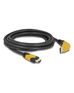 Delock High Speed HDMI-kabel han-han 90° op 48 Gbps 8K 60 Hz 3 m