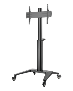 DELTACO Office Display Cart, 37"-70", 70 kg, sort