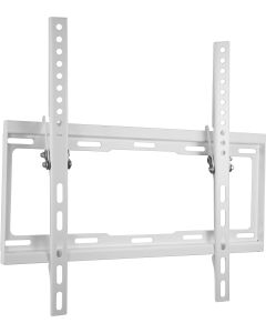 DELTACO Vægbeslag, 32-55", 35 kg, tilt 14, VESA 75x75-400x400mm, hvid