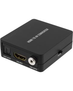 DELTACO Signalkonverter fra HDMI til composite video, sort