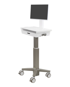 Ergotron CareFit Slim 2.0 LCD-vogn, 1 skuffe (1x1)