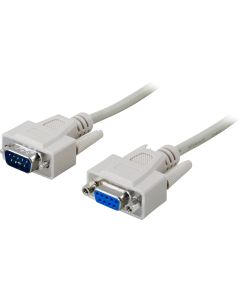 DELTACO forlængerkabel DB9ha-9ho 10m