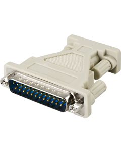 DELTACO AT adapter DB9ho-DB25ha