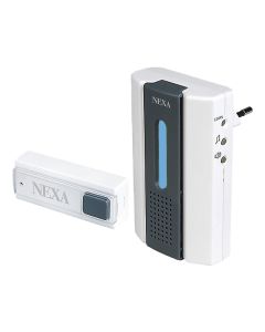 Nexa trådløs dørklokke LML-710, sæt klokke+knap