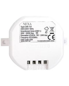 Nexa Trådløs indbygget modtager til 230 V LED / Dimmer