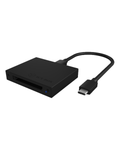 ICY BOX Ekstern kortlæser med USB 3.1 (Gen 2) Type C/A >10Gbit