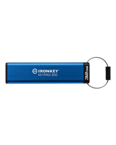 Kingston 32GB IronKey Keypad 200, FIPS 140-3 Lvl 3 (afventer) AES-256