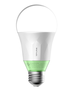 TP-Link Smart Wi-Fi LED-lampe, dæmpbart lys, 802.11b/g/n, E27, 800lm, hvid