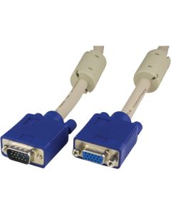 DELTACO Forlængerkabel RGB HD15ha-ho 2 m Pin-Pin, uden pin9