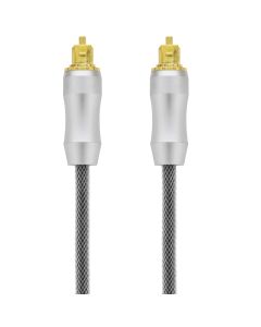 DELTACO PRIME optisk kabel til digital lyd, TOSLINK-TOSLINK, 3m, sv