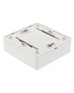 DELTACO Overflademonteret vægudtag UTP 1XRJ45, Cat6