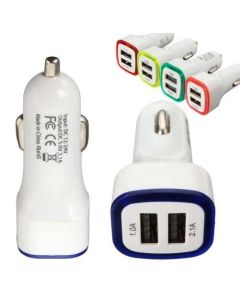 USB-laddare för bil, två portar