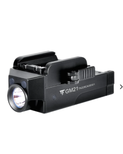 Kraftig pistollys GM21, 510 lumen, Micro-USB, Glock, Picatinny