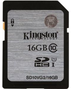 Kingston SDHC 16GB SecureDigital HD Video hukommelseskort