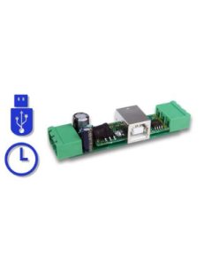 SerialGhost Module TimeKeeper, 16GB, Modular RS232 Logger og seriel buslogger, Tidsstempling, Flashdrev