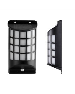 Solcells-lykta med PIR-rörelsesensor