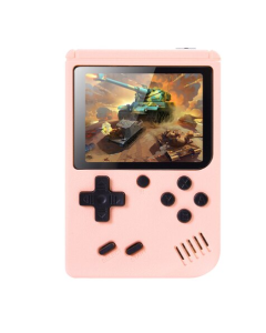 Bærbar spillekonsol, 500 NES og SNES spil, Nintendo / Super Nintendo, 500i1 - Pink