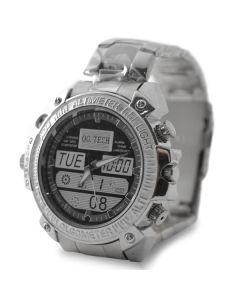 Vandtæt IR Spy ur i sporty design, 16GB, Full HD 1080p