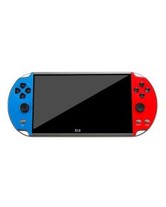 Bærbar spillekonsol / emulator med 8 GB indbygget hukommelse, genopladeligt batteri, 5,1" HD-skærm