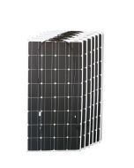 600W Solpaneler, 6x100W, monokrystallinsk, markedsledende effekt, bøjelig