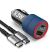 83W Hurtigoplader, til smartphone og computer til bil +100w USB-C kabel, QC 3.0
